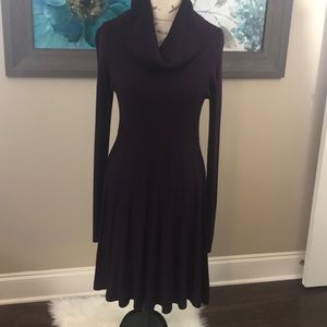 Medium Calvin Klein burgundy sweater dress